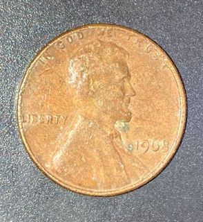 1968 Philadelphia mint one cent coin