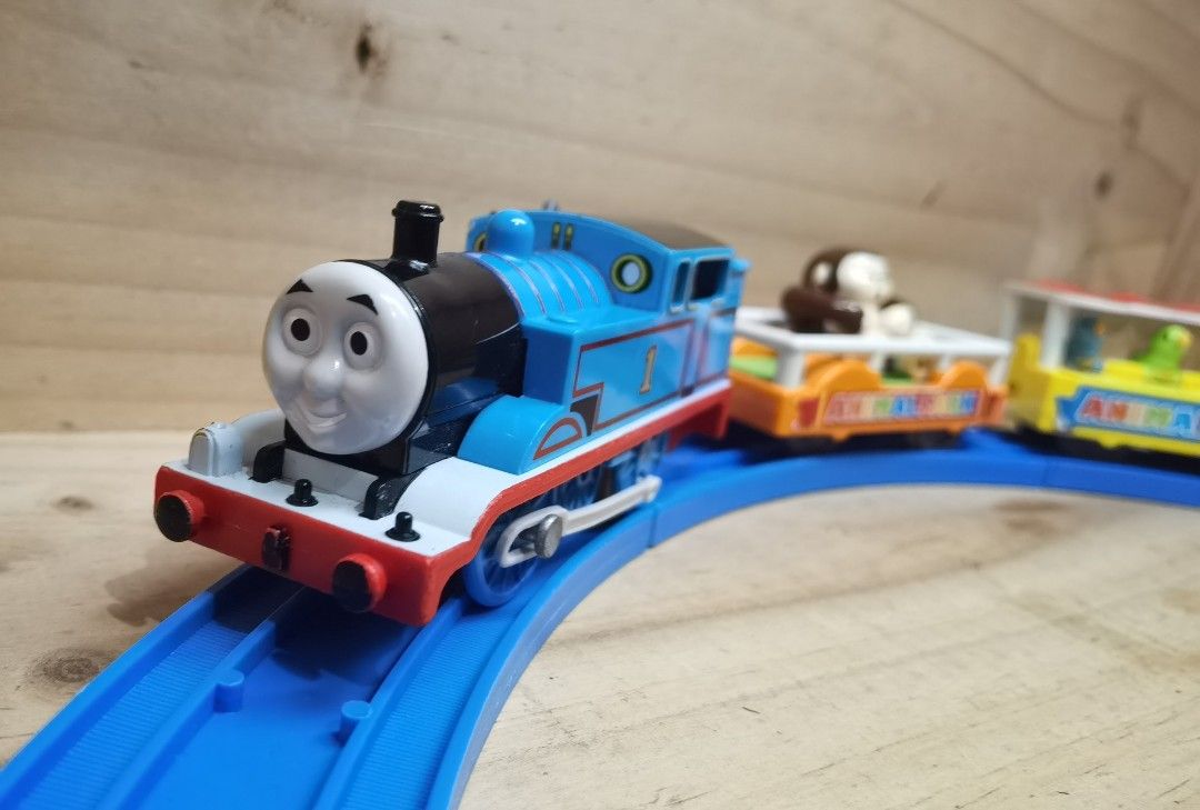 1992 Vintage Takara Tomy Electric Motorised Train Thomas and Friends Thomas Animal Park