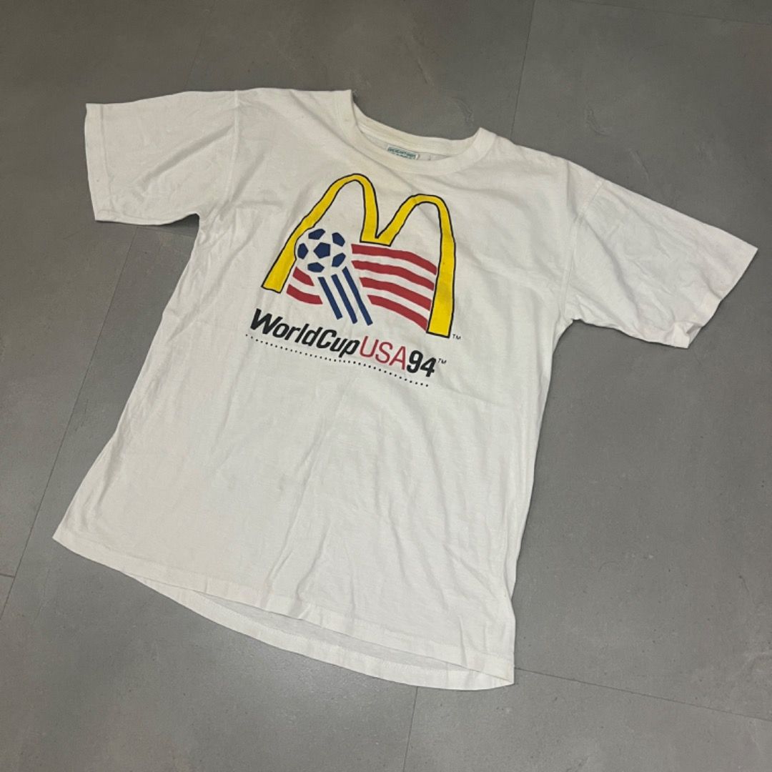 FIFAワールドカップ アメリカ94 ×マクドナルド Tシャツ USA製 1994