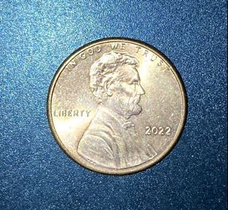 2022 Philadelphia mint one cent coin