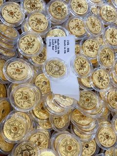 24k gold coin 999.9 hk