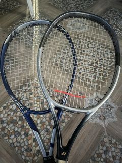 2 Pieces tennis rackets ( Prince Force 3 and Yonex Titanium )