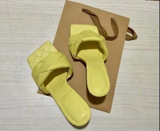 3" Yellow heels
