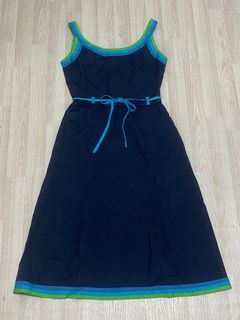 90s Vintage Louis Féraud linen elegant dress