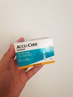 Accu Chek Instant Glucose Test Strips
