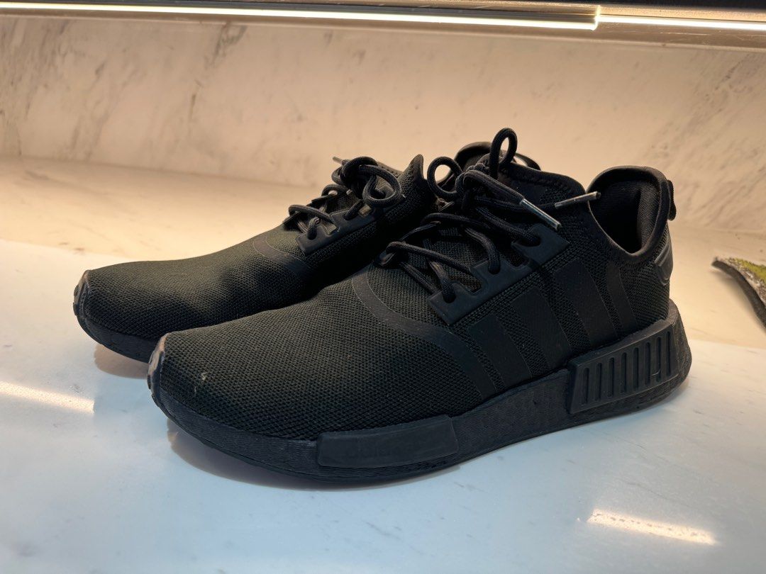 Nmd pure black sales