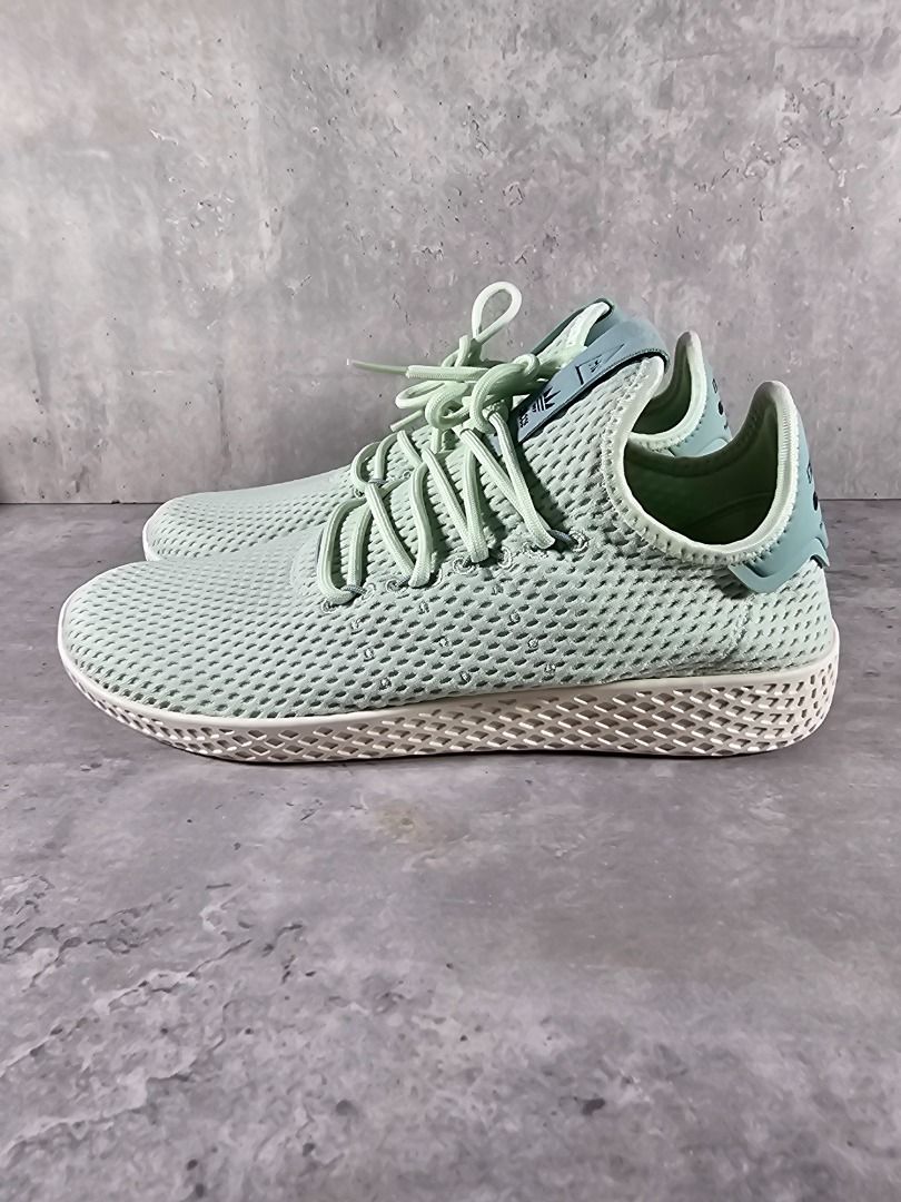 Adidas pharrell williams mint green clearance