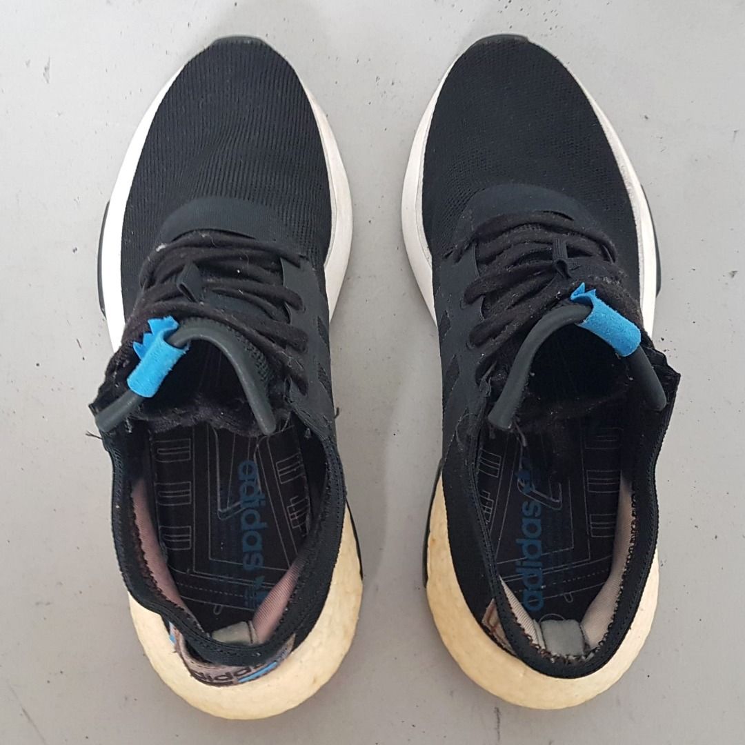 ADIDAS POD S3.1 Shoes Alphatype US 9.5 UK 9 EUR 43 Running Shoes Core Black Bluebird MOD Look Adidas Designer Sneakers Original Gym Workout Yuppie Lifestyle Cult Streetwear Fashion Pop Culture Men s F...