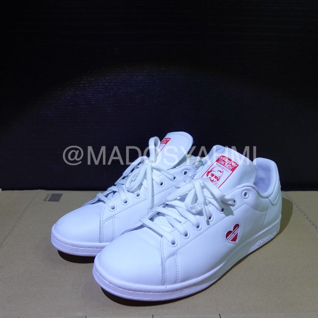 Preloved Adidas Stan Smith Valentine s Day Limited Edition 2019 Men s Fashion Footwear Sneakers on Carousell