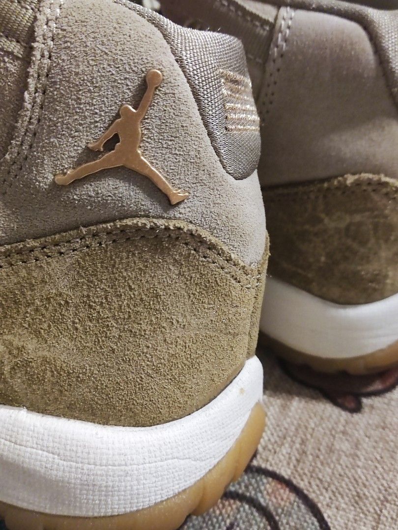 Air Jordan 11 Retro Olive Lux 2018 Wmns Sneakers Trainers Carousell
