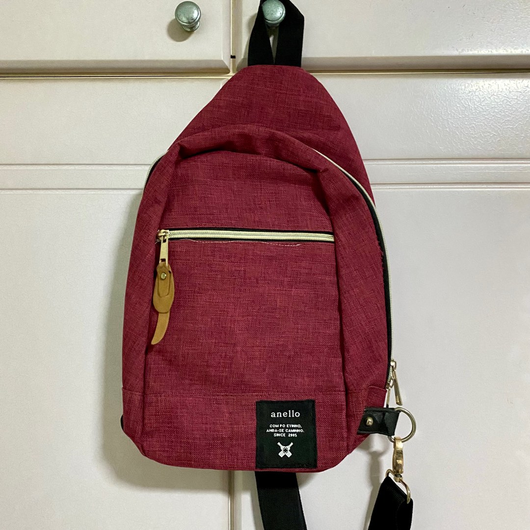 Anello bag maroon sales