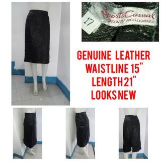 Angel Leather Skirt