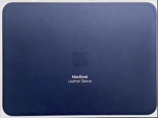 APPLE LEATHER SLEEVE FOR 12‑INCH MACBOOK/LAPTOP/IPAD/TABLET - MIDNIGHT BLUE