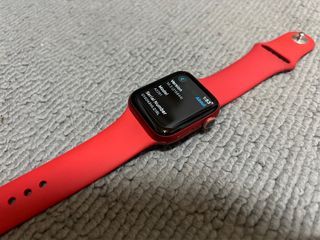 Apple watch series 6 GPS 40mm (PRODUCT)RED battery health 91 makinis pa no dents  unit case strap cord  open for swap sa android curve display or tablet