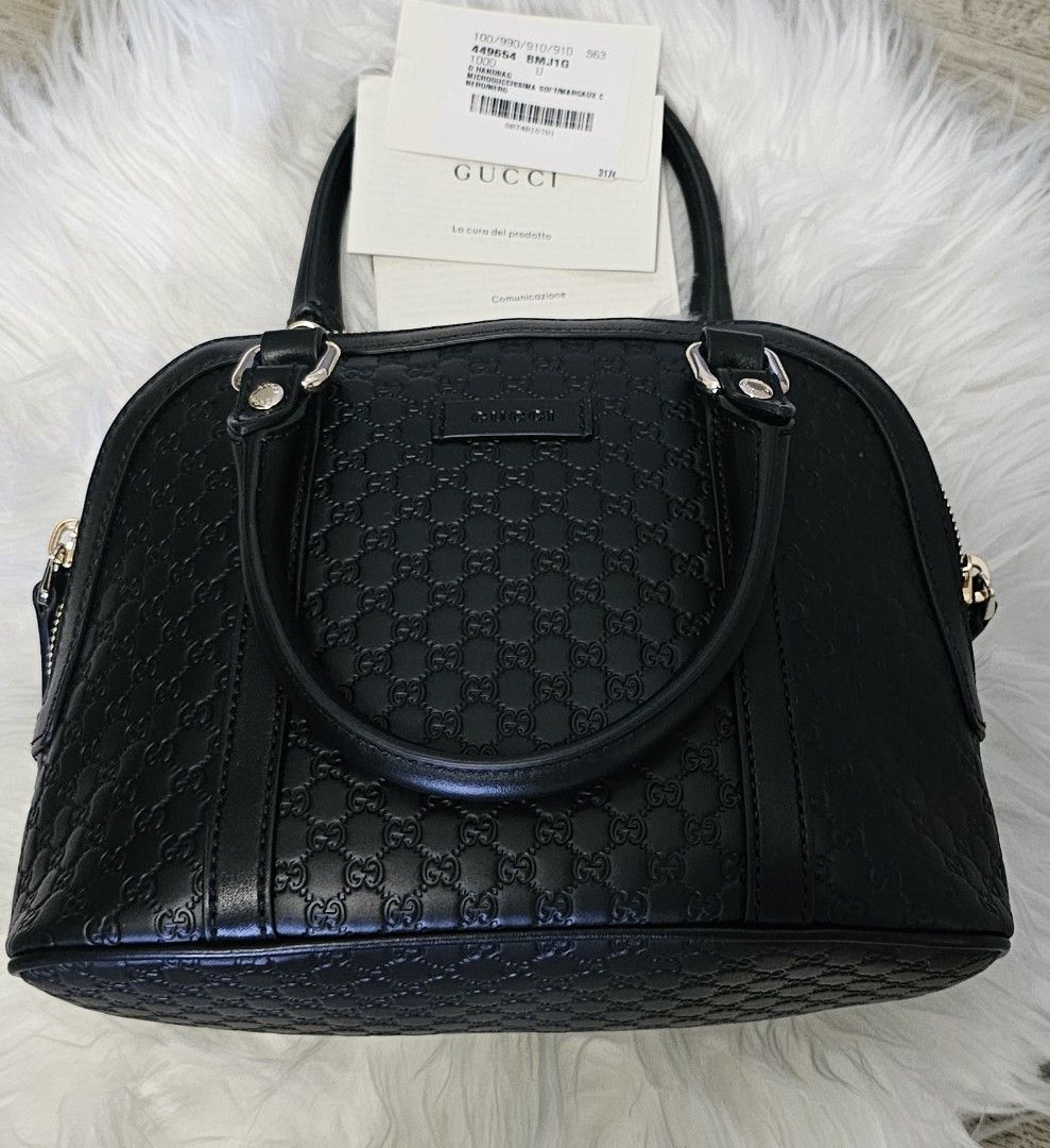 AUTHENTIC GUCCI Microguccissima Soft Margaux CO