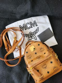 Authentic Mcm bebe boo mini backpack