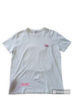 Authentic💯 MiuMiu White Love Floral T-shirt