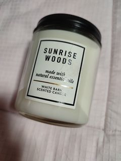 Bath and Body Works Sunrise Woods Single Wick Candle