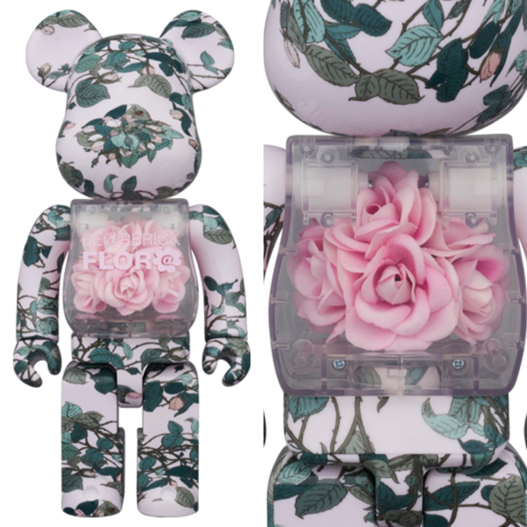 Bearbrick Flora PINK ROSE 400％, Hobbies & Toys, Toys & Games on 