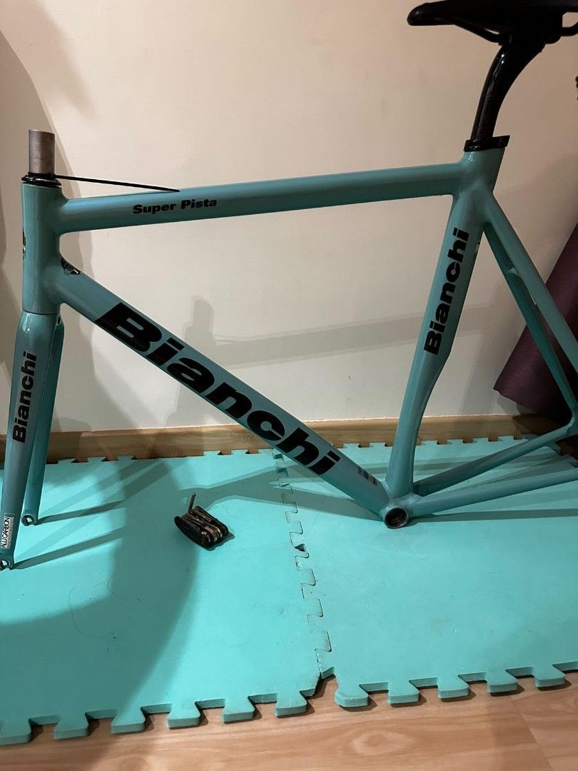 Bianchi super pista frameset best sale