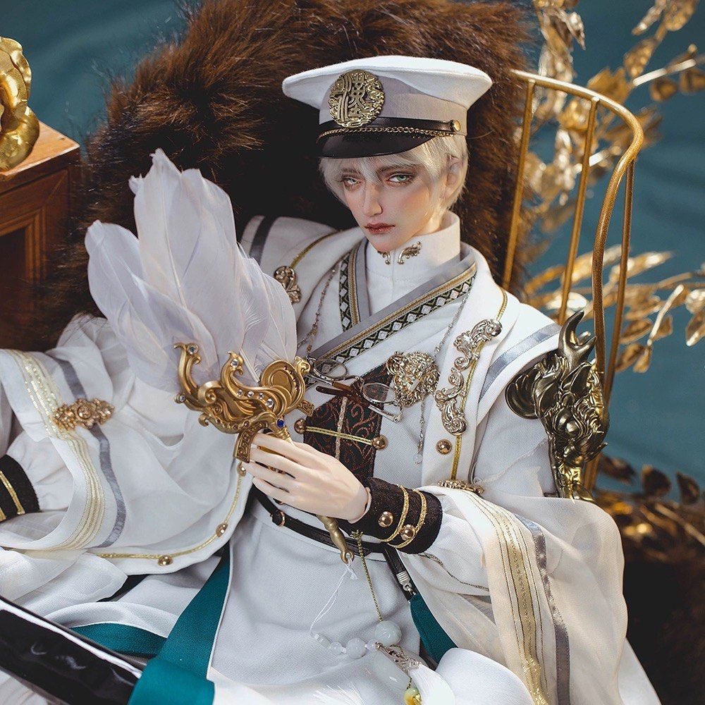 Bjd 叔娃Ringdoll戒之人形臥龍軍裝誅魔令系列限定BJD娃娃SD叔體