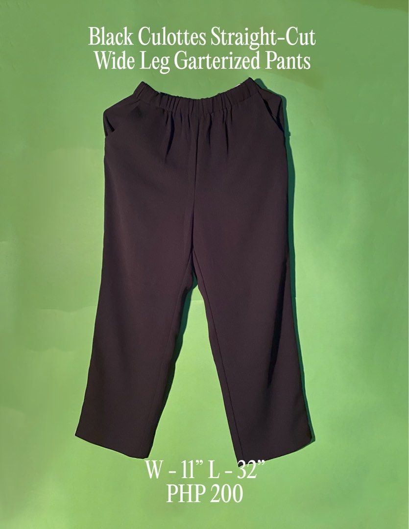 Black Pants (Category: Other Bottoms) located in Rizal. Submitted by declutterwithbongcha (Listing ID 1301084888, Image 1). Description: .
