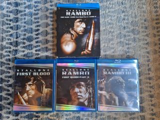Blu Ray Rambo 1 , 2 , 3