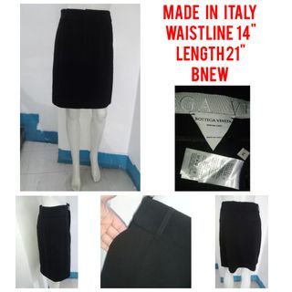 Bottega Veneta Black Skirt