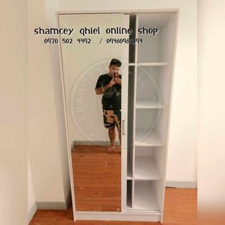 BRAND NEW 2 DOORS SLIDING CABINET WITH MIRROR OR W OUT MIRROR
