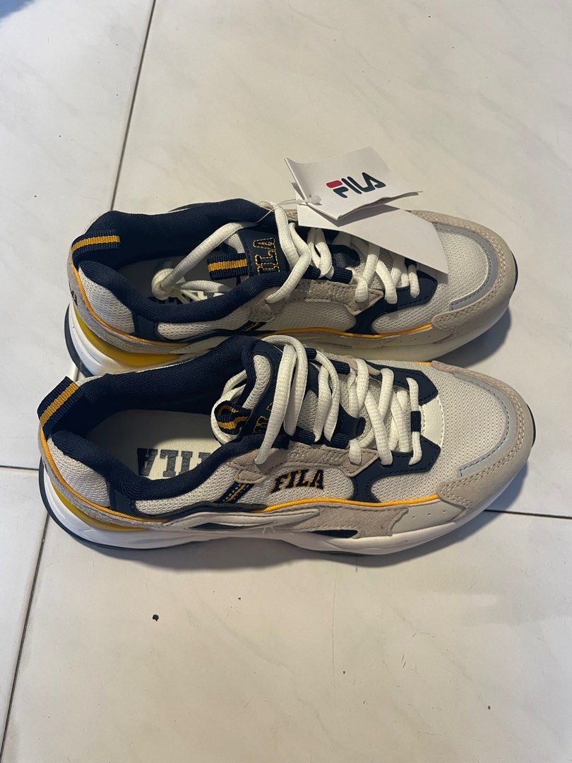 Fila ray yellow and blue store