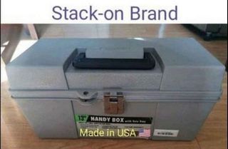 Branded New Authentic Branded Stack-on 13 inches Thick Multipurpose Toolbox (Made in U.S.A.)