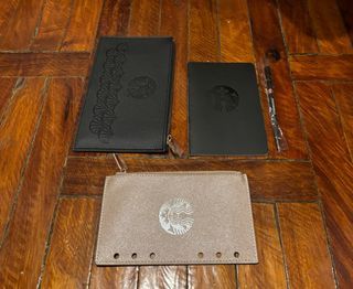 BUNDLE: Starbucks notebook/pouch/pen set