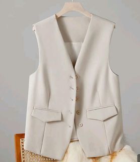 Carine  Stylish Vest Blazer High Quality Waistcoact