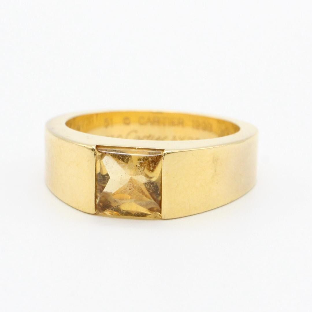 Cartier citrine ring best sale