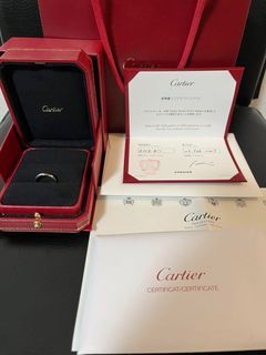 Cartier Wedding Ring Damour Platinum  JPNo. 12