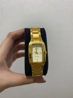 Casio gold watch authentic