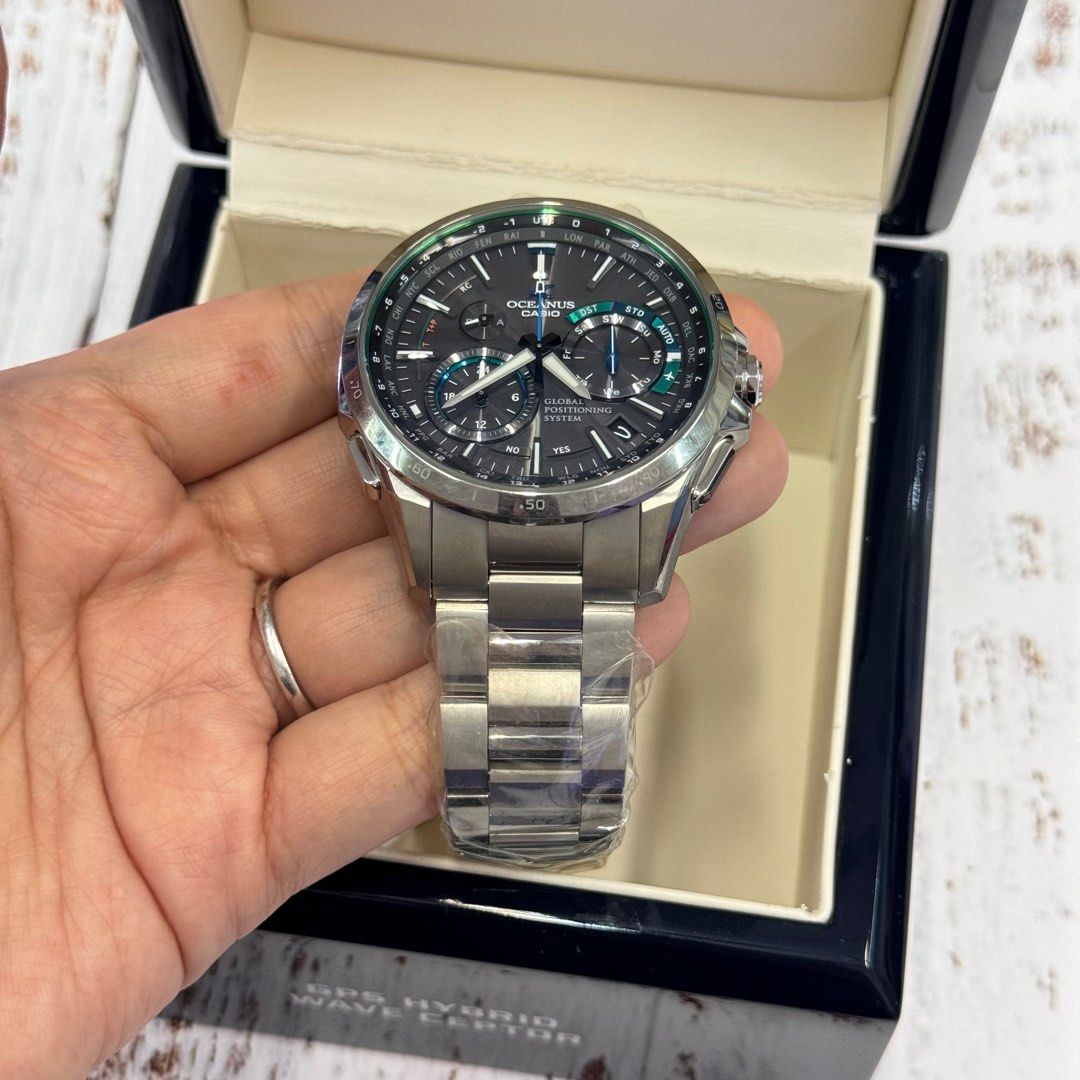新品 Casio Oceanus OCW-G1000B-1A2