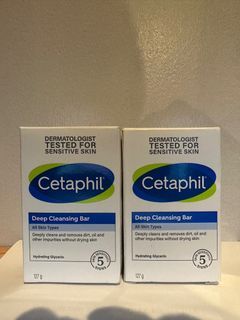 Cetaphil deep cleansing bar (2pcs)