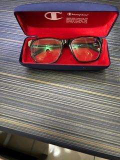 CHAMPION size 55 by 16 mens prescription glasses. Used but in good condition. 100 percent authentic. Bought from EO optical