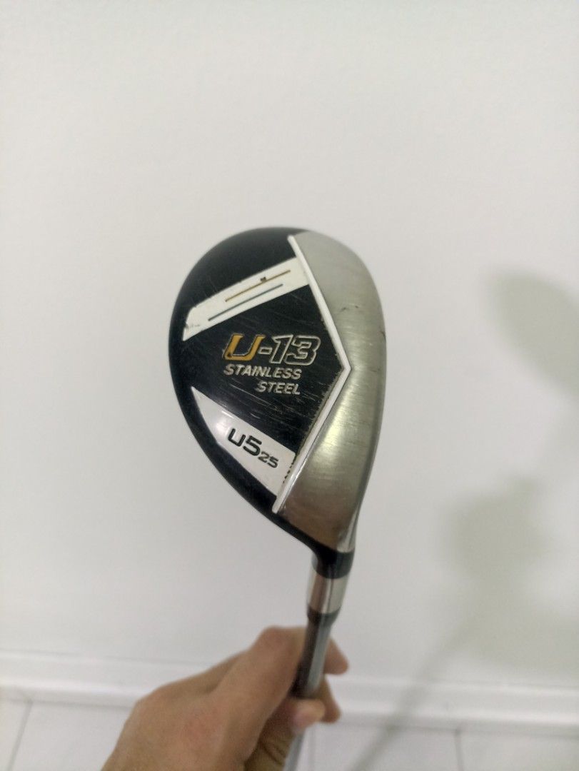 Japanese U-13 Stainless Steel 25° U5 Hybrid Regular Graphite Shaft Chaucer Grip