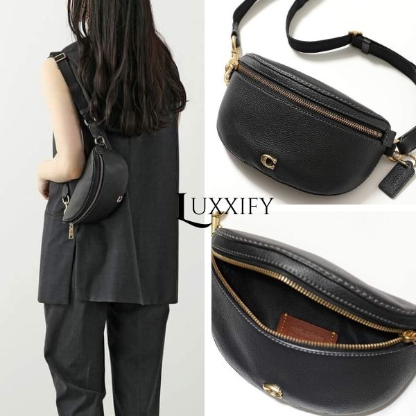 Coach Belt Bag In Refined Pebble Leather Women Men Crossbody Sling Waist Bag Women s Fashion Bags Wallets Cross body Bags on Carousell