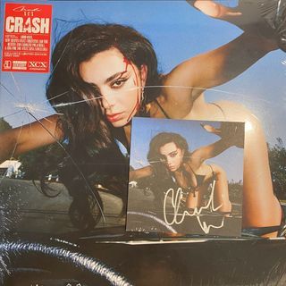 Crash - Charli XCX (Limited Edition Grey Vinyl + SIGNED Art Card)