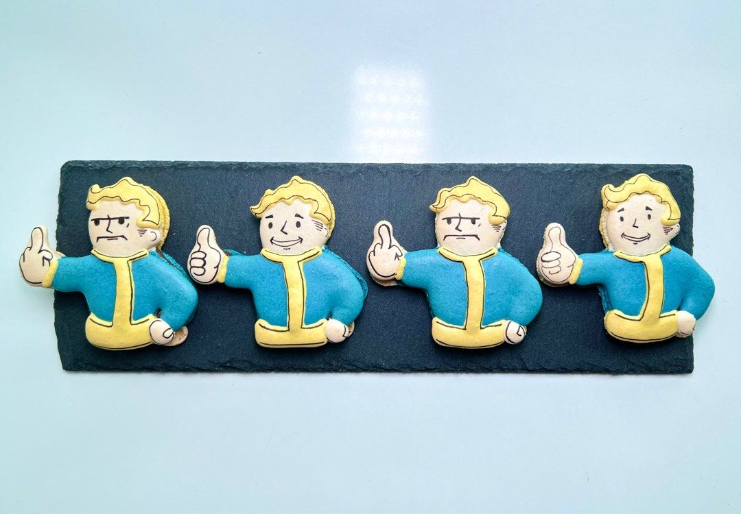 Custom Macarons! (Category: Homemade Bakes) located in Singapore. Submitted by adrixy (Listing ID 1301067639, Image 1). Description: We’re here to bake all popular characters/designs you love into amazing macarons for events that bring you joy! Order for: ⭐️Personal Gifts ⭐️Corporate Events ⭐️Celebration Events We make custom macarons, minimum order of 12 pieces per design! Flavours per 12 pieces include : Set Flavours: Chocolate 🍫 Cookies and C