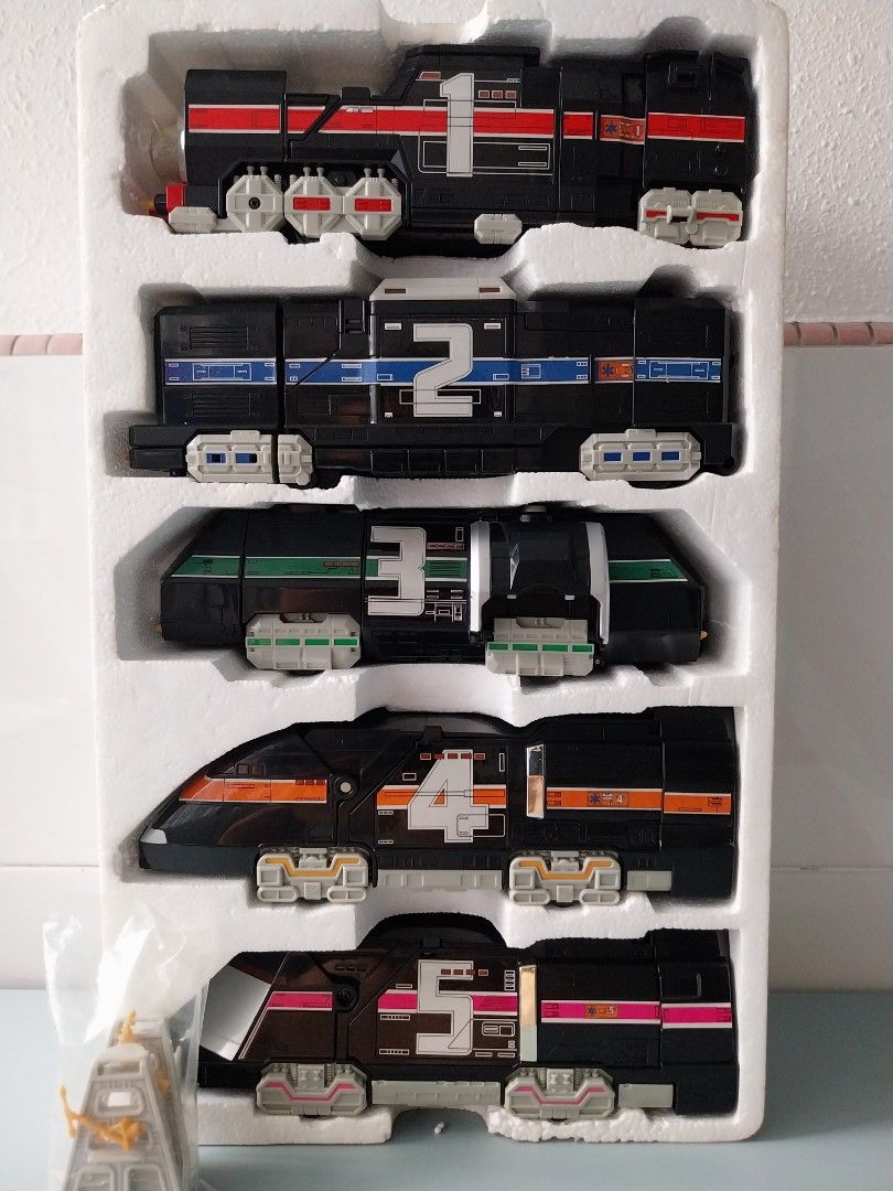 Supertrain megazord toy discount