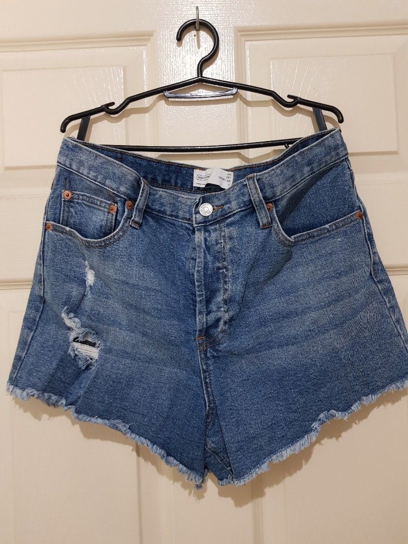 Vintage blue jean shorts discount