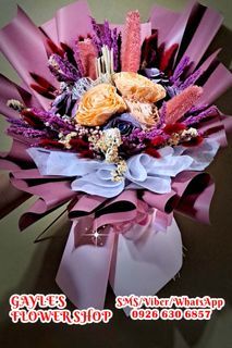 Dried and Fresh Flower Bouquet