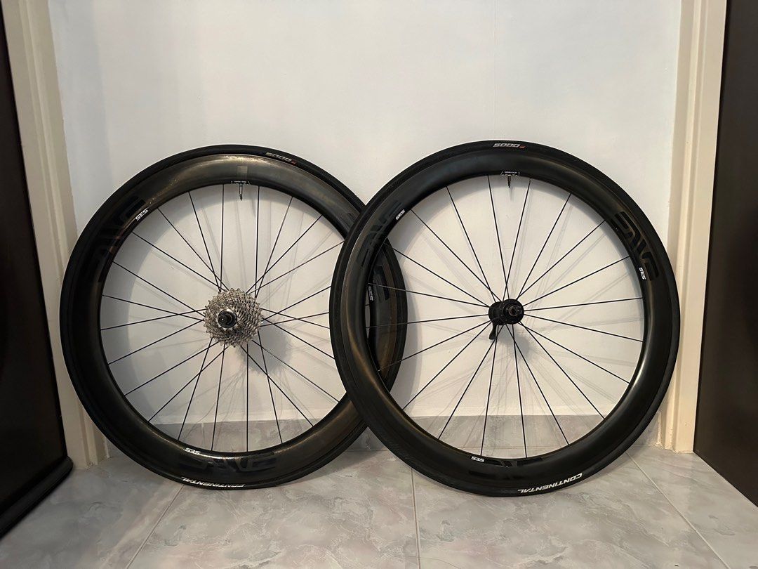 Enve Ses 4.5 Gen 2 Powertap hubs wheelset Sports Equipment Bicycles Parts Parts Accessories on Carousell