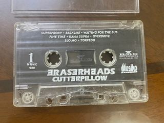 ERASERHEADS CUTTERPILLOW - OPM PHILIPPINES ORIGINAL MUSIC CASSETTE TAPE - NO INLAY COVER - USED VG