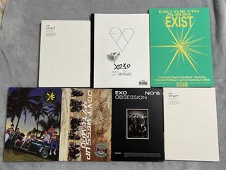 EXO GROUP UNSEALED ALBUMS