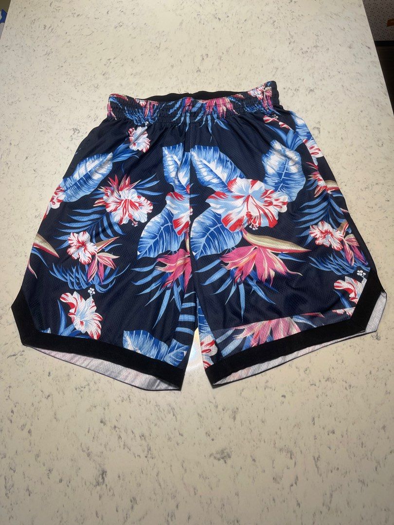 Floral basketball shorts new arrivals